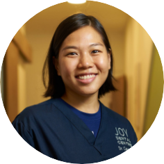 Portrait: Dr. Clarissa Ho at Joy Dental.