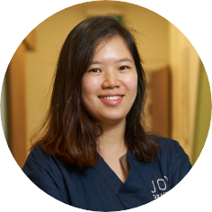 Portrait: Dr. Michelle Sim at Joy Dental.