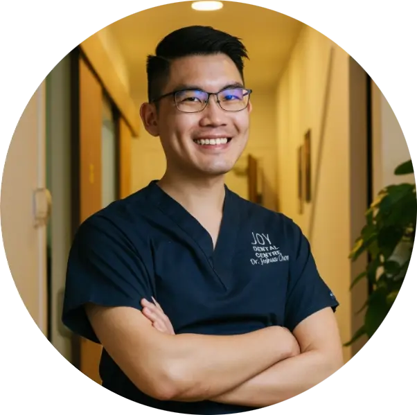 Dr Joshua Chong Ern-Wei at Joy Dental.