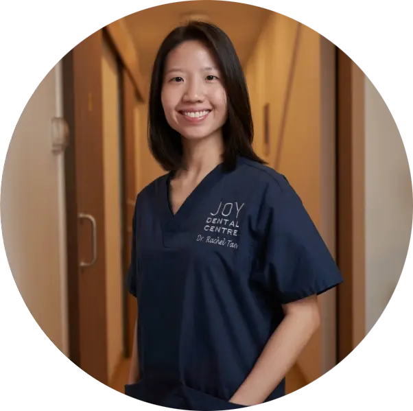 Dr Rachel Tan Yan Xin at Joy Dental.